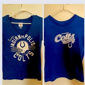 Women’s Indianapolis Colts Shirts ( 2 )  Size S *Official NFL Licensed